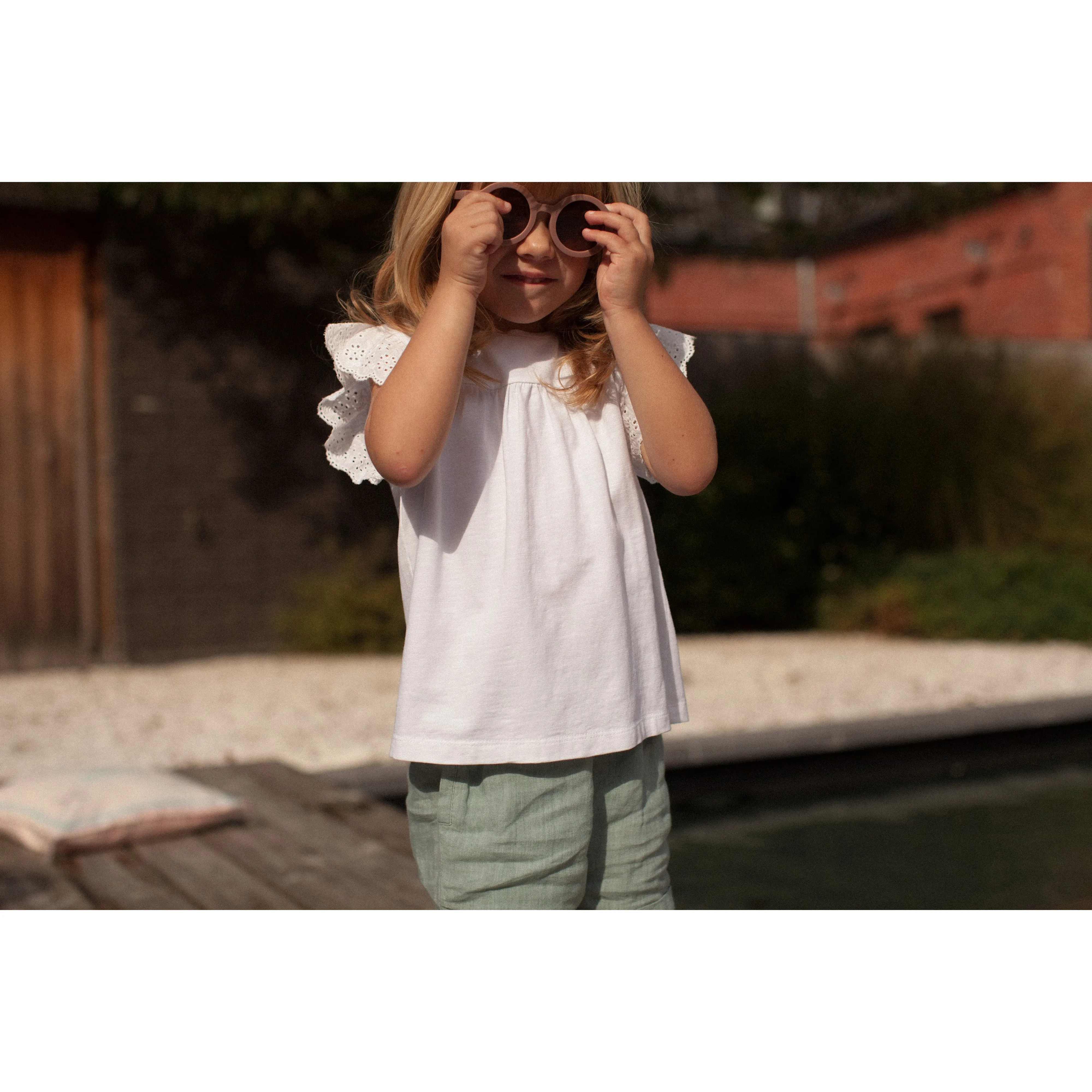 Bonheur du Jour Paris  Baby Boy Boys Short Eucalyptus Green