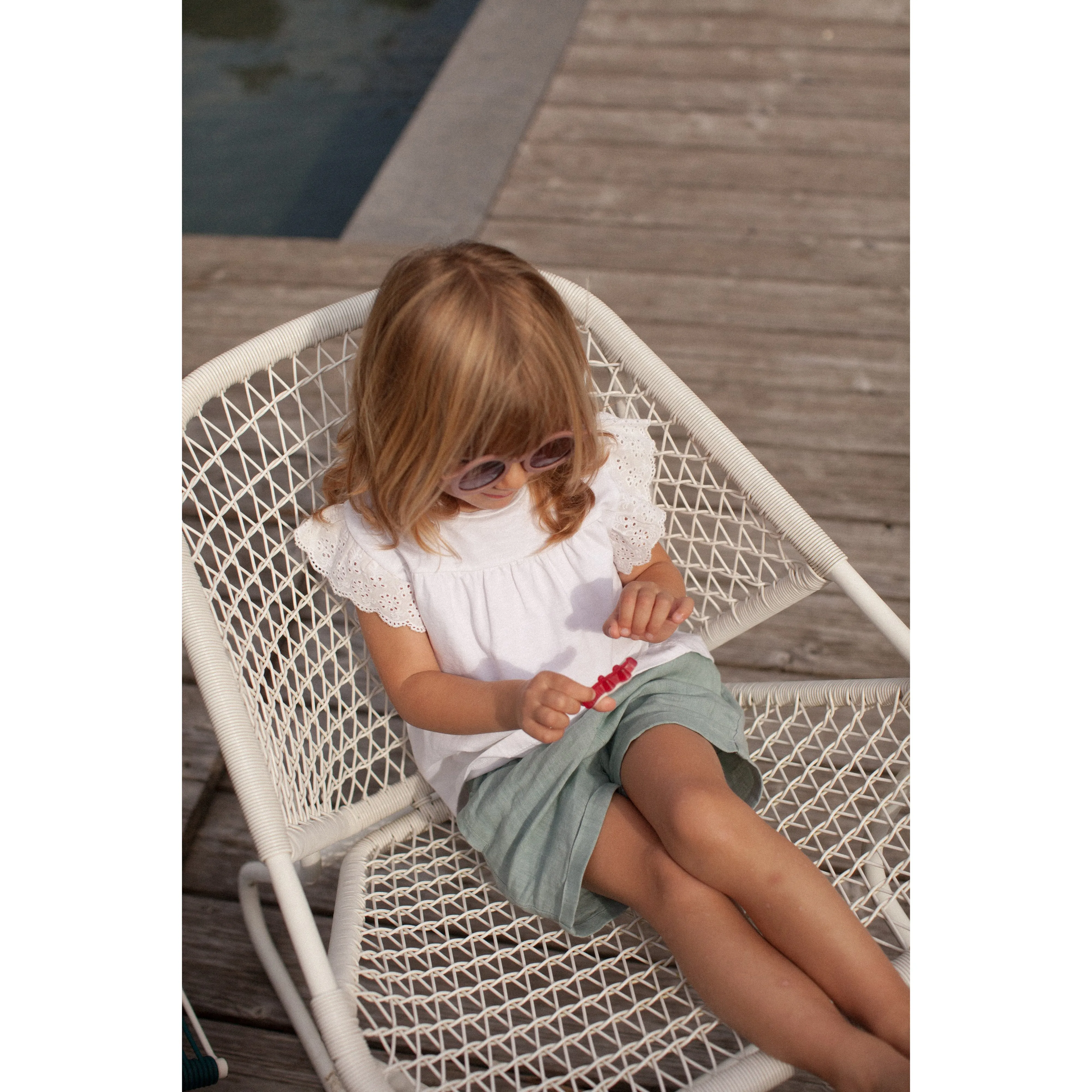Bonheur du Jour Paris  Baby Boy Boys Short Eucalyptus Green