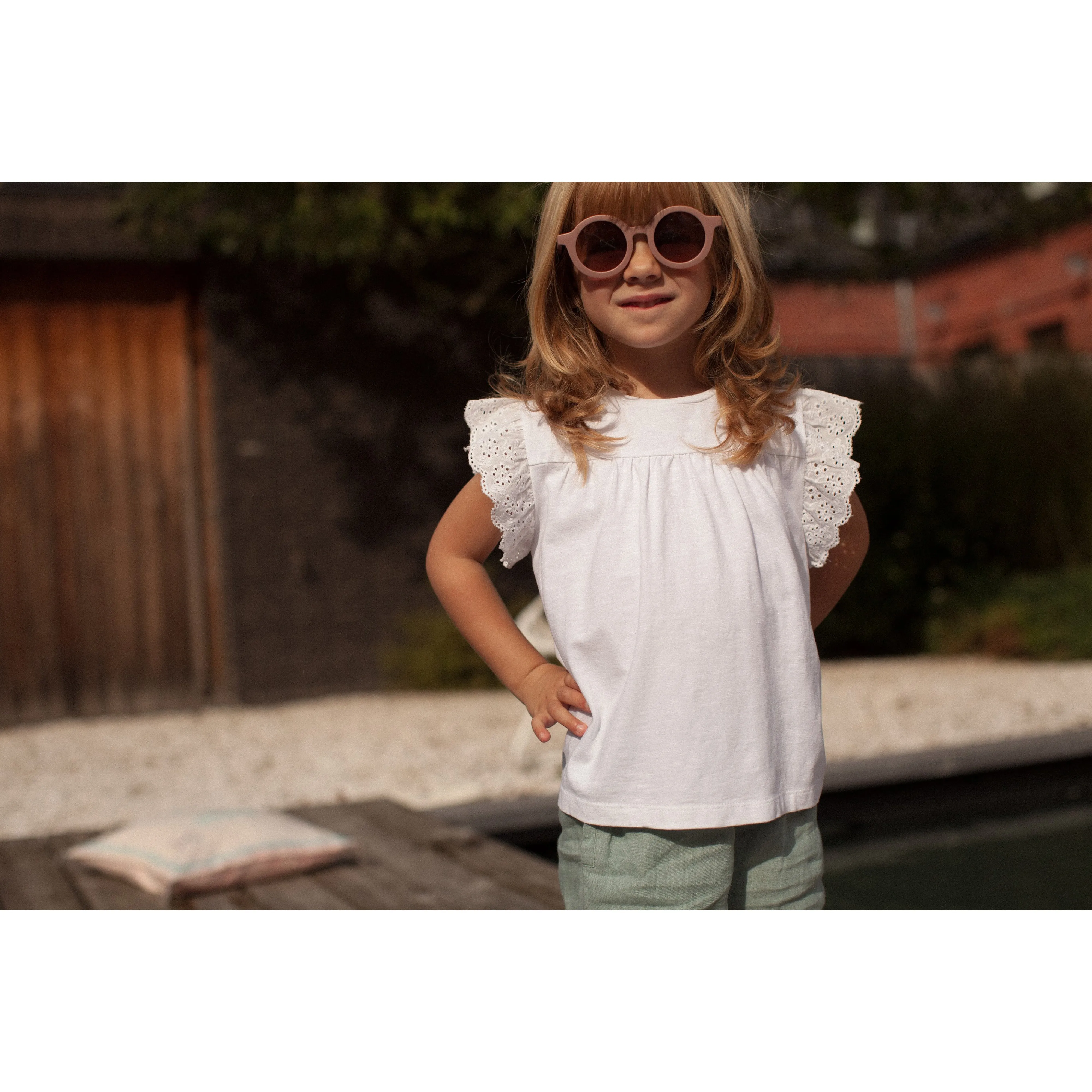 Bonheur du Jour Paris  Baby Boy Boys Short Eucalyptus Green