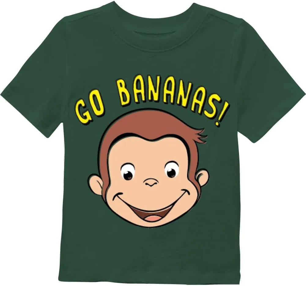 Curious George Boys' Toddler Monkey Business Short Sleeve T-Shirt