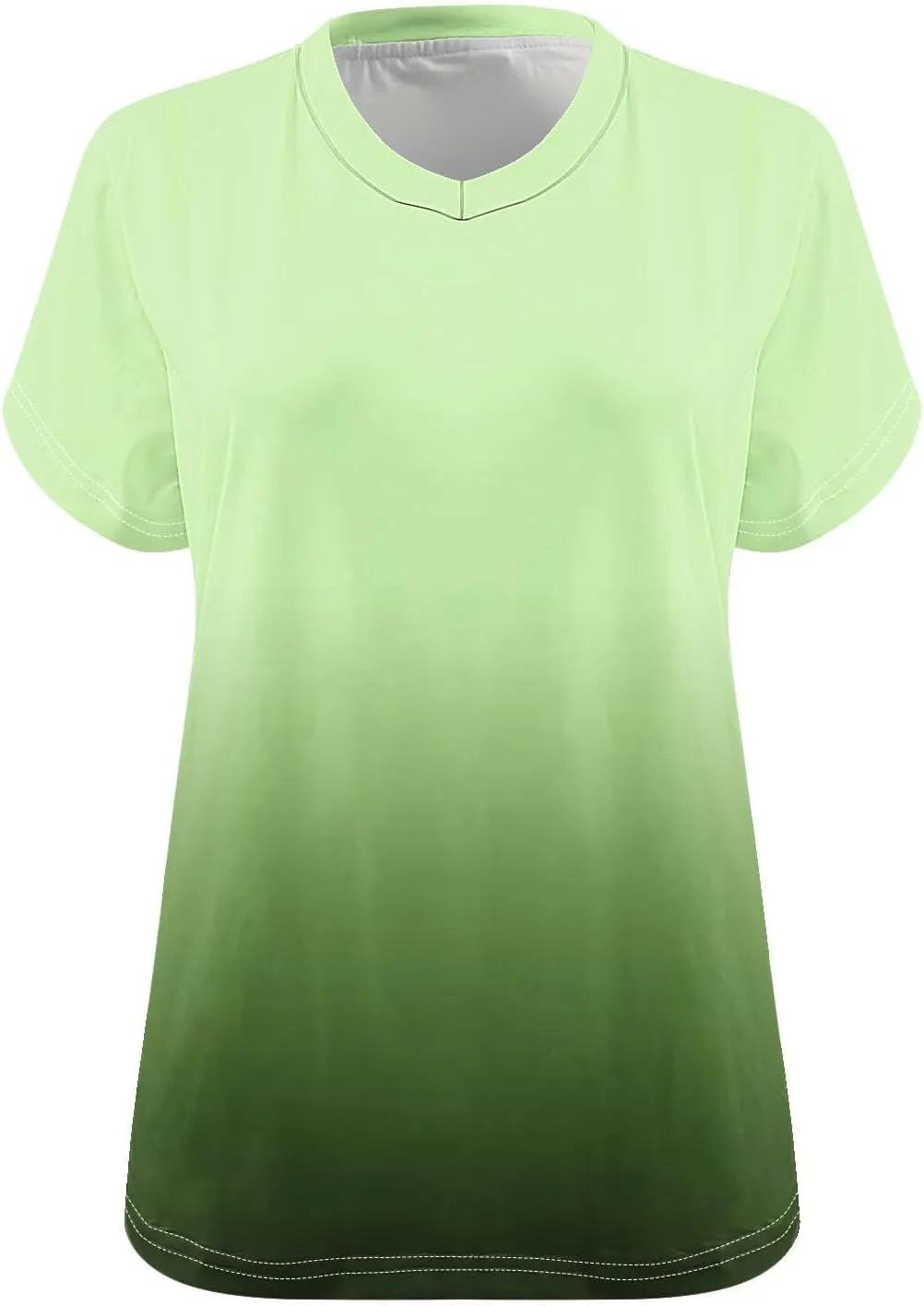 Custom T Shirts for Women, Womens Plus Size Tops Oversized V Neck Short Sleeve Summer Base Shirt Family T-Shirt