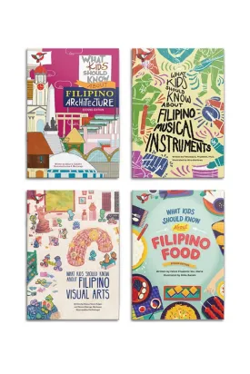 FB91 - What Kids Should Know Book Bundle (4 Titles) - Filipino Kids' Culture Books