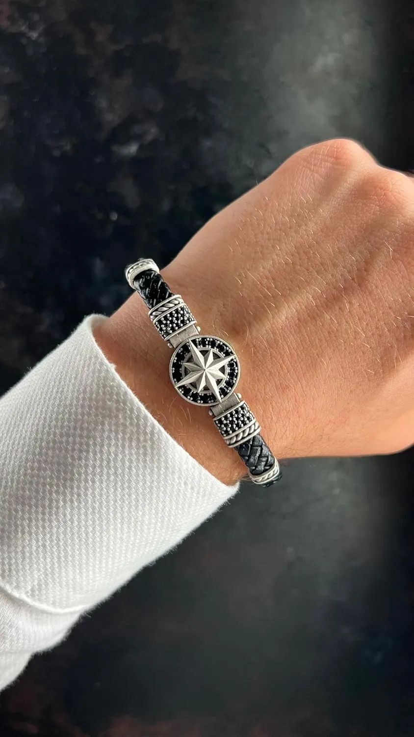 Leather Bracelets Personalized gifts for Men and boyfriend Personalized Gifts
