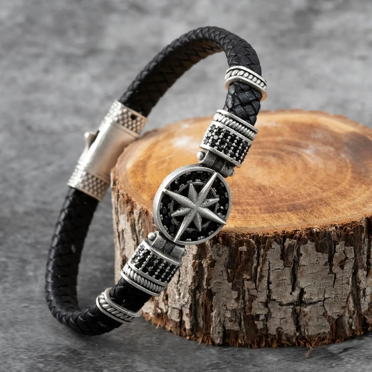 Leather Bracelets Personalized gifts for Men and boyfriend Personalized Gifts