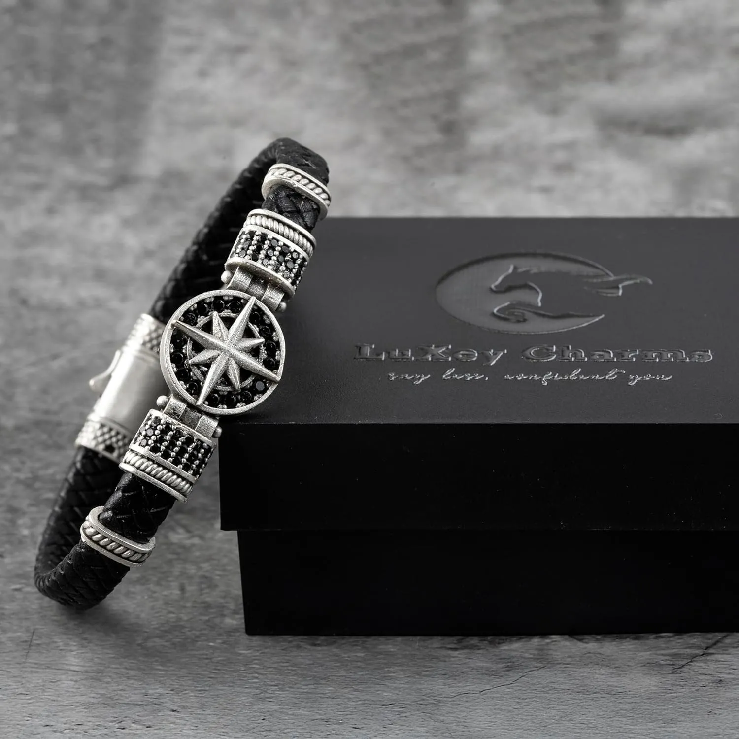 Leather Bracelets Personalized gifts for Men and boyfriend Personalized Gifts