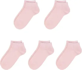 SERISIMPLE Viscose Bamboo School Socks Ankle Super Soft Kids Socks Stretch Cuffs Athletic Socks Odor Anti-odor 5 Pairs
