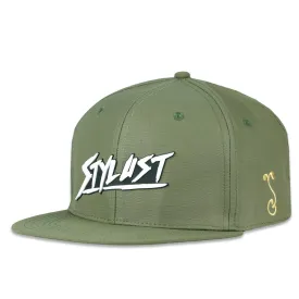 Stylust Ripstop Olive Snapback Hat