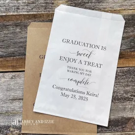 Sweet Graduation Favor Bags