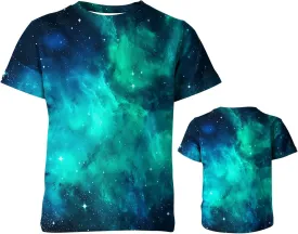 Tiannee Boys Girls 3D Graphic T Shirt, Novelty Kid's Shirts, Casual Crewneck Short Sleeve Tops Tees 6-16 Years